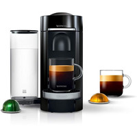 Nestlé雀巢(Nespresso) Vertuo plus 胶囊咖啡机意式全自动静音办公室小型家用 可程 平顶 亚光黑