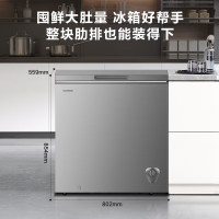 Ronshen 容声 BD/BC-200ZMSA 冷柜  200升 一级能效