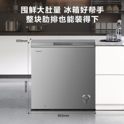 Ronshen 容声 BD/BC-200ZMSA 冷柜  200升 一级能效