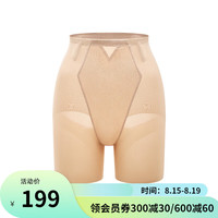 曼妮芬【中塑】曼妮芬高腰收腹提臀塑身裤无痕束腰裤女收肚子产后塑形裤 110 肤色 72
