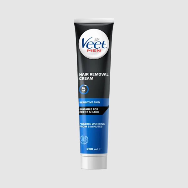 Veet 薇婷 男士脱毛膏 温和型 200ml (赠 内置刮板*1)