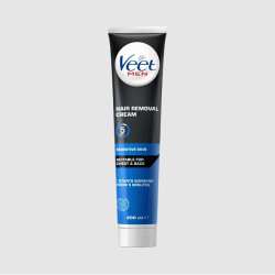Veet 薇婷 男士脱毛膏 温和型 200ml （赠 内置刮板*1）