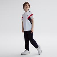 男中大童(130-170)运动POLO衫男童舒适基础针织上衣