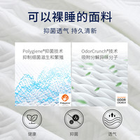 梦百合记忆棉宿舍床垫单人软垫家用卧室榻榻米垫子上下床凉感 【抑菌透气,持久清新】【省心卷装,携带方便】