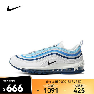 移动端、京东百亿补贴：NIKE 耐克 2024年男子 AIR MAX 97复刻鞋 FN6957-100 41