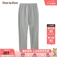 PawinPaw卡通小熊童装2024年秋冬女童针织裤 Grey灰色/15 120cm