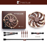 noctua 猫头鹰 NF-A14x25r G2 PWM 14CM机箱散热风扇CPU风扇电脑散热静音SSO2轴承4Pin水冷排风扇PWM智能温控 NF-A14x25r G2 PWM