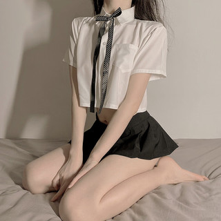 浪莎 情趣内衣性感睡衣女级污度诱惑夫妻刺激房事变态sm成人用品cosplay角色扮演jk日系水手服百褶裙套装