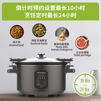 美国汉美驰 Hamilton Beach电炖锅煲汤锅燕窝炖盅陶瓷家用全自动养生辅食多功能