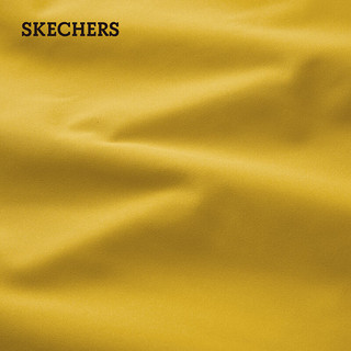 斯凯奇（Skechers）户外冲锋衣魔方系列三合一防风防水登山服外套 暖秋黄/0488 M