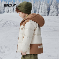 雪中飞 儿童加厚面包羽绒服