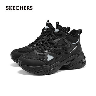 斯凯奇（Skechers）斯凯奇蜜糕鞋2024夏季168023 全黑色/BBK 37