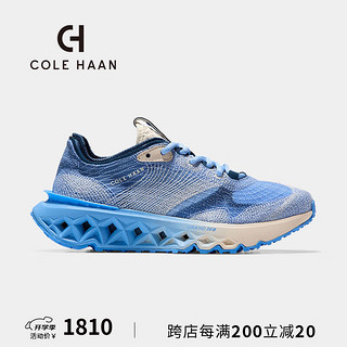 colehaan/歌涵 女士运动鞋 24年夏砖石底户外透气跑步休闲鞋W29640 蓝色 38.5