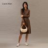  卡尔文·克莱恩/Calvin Klein 褶皱设计 女士单肩包