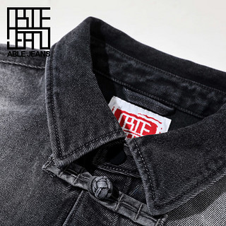 ABLE JEANS【中国想象】24冬秦·俑系列新中式水洗衬衫841023 陨石灰【9月6日前】 L