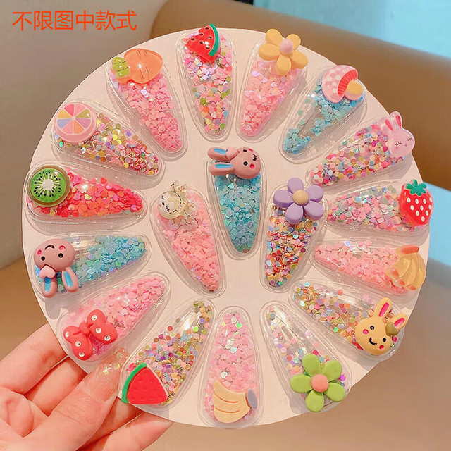 MENGYI 梦逸 女童小女孩BB夹发夹儿童头饰发饰可爱卡通边夹