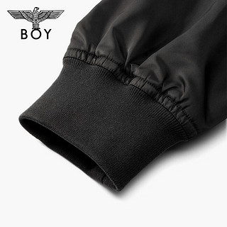 BOY LONDON24秋款外套logo银线绣花潮流休闲棒球服N23027 黑色 M