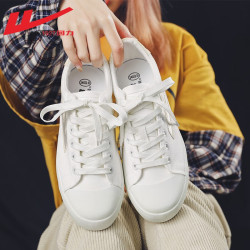 warrior回力女鞋帆布鞋女秋季小白鞋子女低帮板鞋潮流百搭休闲鞋女qc