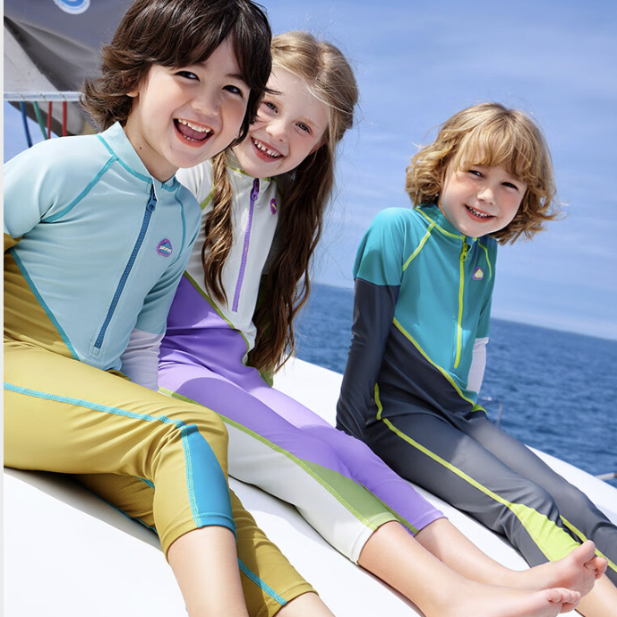 kocotree kk树 儿童抗菌连体泳衣