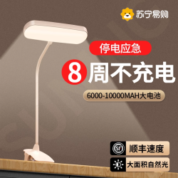 YinDian 印典 小台灯宿舍大学生学习专用护眼床上夹式阅读写作业充电床头灯1766