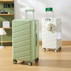 森马旅行箱包_semir 森马 行李箱男大容量结实耐用登机箱女生万向轮