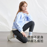 YeeHoO英氏女童裤子秋季女宝瑜伽裤打底裤百搭休闲女童长裤2024新款