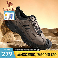 CAMEL 骆驼 2024秋季户外运动鞋透气舒适徒步登山男鞋 G14A307673 非酶棕 41