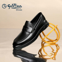 金利来(goldlion)男鞋24秋季皮鞋简洁大方轻便舒适乐福鞋G580430534
