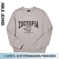 ABLE JEANS 迪士尼疯狂动物城联名卫衣887057 葭灰【8月27日前】 M