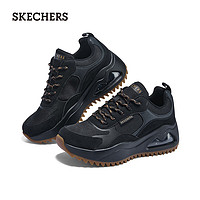 斯凯奇（Skechers）夏季女鞋户外鞋厚底缓震气垫鞋抓地耐磨177545 全黑色/BBK 38