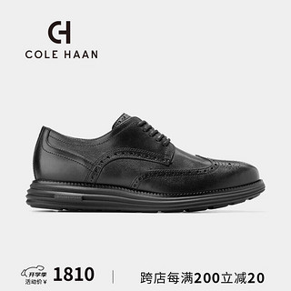 colehaan/歌涵 男士皮鞋 24秋季新款布洛克雕花商务正装鞋C39597 黑色 4