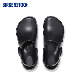 BIRKENSTOCK勃肯男女同款EVA包头拖鞋沙滩鞋Birki Flow系列 黑色常规版1027684 35