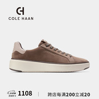 colehaan/歌涵 男士板鞋 24年秋季时尚增高板鞋休闲鞋C40010 棕色 42