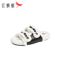RED DRAGONFLY/红蜻蜓 时尚百搭 女士拖鞋