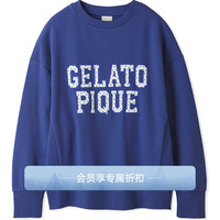 gelatopique24早秋女睡衣爱心字母卫衣套头衫外穿PWCT244242 蓝色 F