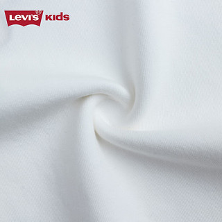 Levi's李维斯【小黄人联名】童装女童卡通连帽套头卫衣 糖果白 110/52S