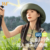 361°361防晒帽钓鱼登山遮阳帽防紫外线百搭可折叠男女牛仔帽