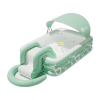 今日必买：BLION 拜狮 充气游泳池 1.5m 三层加厚 赠50w闪充泵