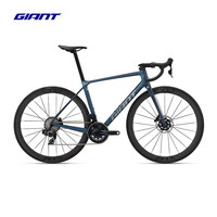 捷安特(GIANT)25款全新十代TCR Adv Pro 0-AXS碳纤维24速电变弯把公路车 海洋暮光蓝 700C×445MM S 165-175cm