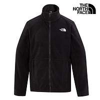 THE NORTH FACE 北面 抓绒衣男款秋季户外摇粒绒立领夹克抓绒内胆休闲保暖运动外套