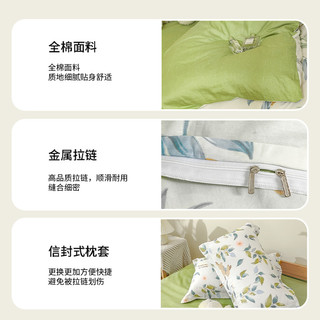 全棉四件套100纯棉2024床上用品被套床单精选款三件套床笠款