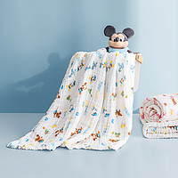 88VIP：Disney 迪士尼 婴儿纯棉浴巾 粉色 20*22cm