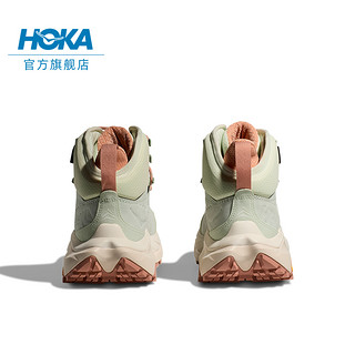 HOKA ONE ONE KAHA 2 GTX 男女低帮徒步鞋 灰绿色/砂岩色 44.5