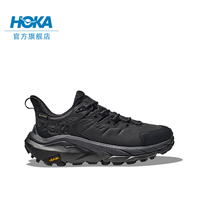 HOKA ONE ONE Kaha 2 GTX 女子低帮徒步鞋 黑色/黑色 38