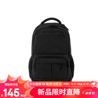 网易严选背着轻便 都市休闲双肩包 黑色