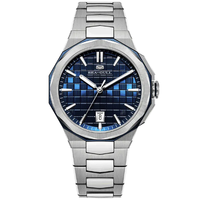 SEA-GULL 海鸥 卓尔系列 40毫米自动上链腕表 836.32.1140A 席纹蓝