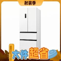 Ronshen 容声 BCD-518WD15MPA 超薄嵌入 法式四门冰箱 白色（赠小熊烤箱加5年延保）