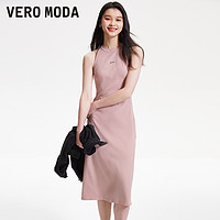 VERO MODA 连衣裙2024春夏新款休闲百搭弹力无袖背心裙