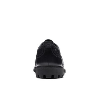 Clarks 其乐 Batcombe系列 男款商务通勤布洛克雕花英伦休闲皮鞋 2617343 黑色 39.5