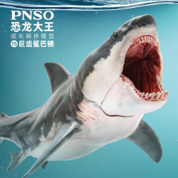 PNSO 巨齿鲨巴顿恐龙大王成长陪伴模型15